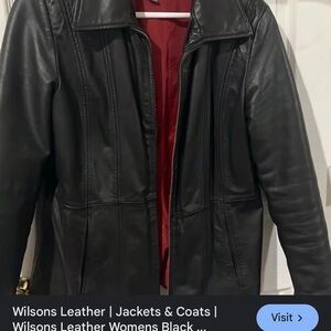 Wilsons Leather Women's Classic Black Jacket